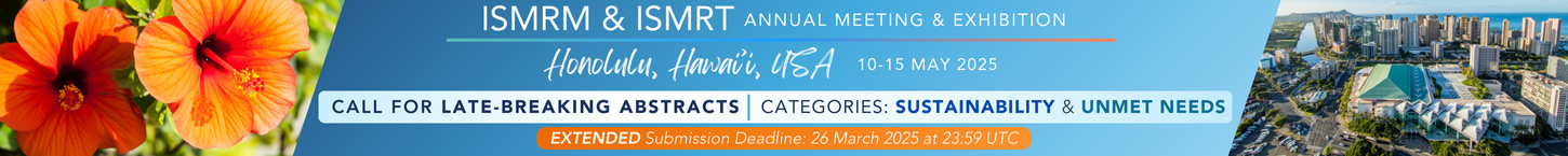 2025 ISMRM & ISMRT Annual Meeting & Exhibition