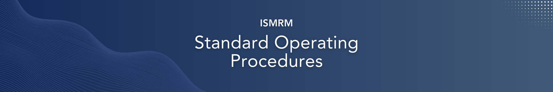 SOP-ISMRM ismrm bylaws banner image
